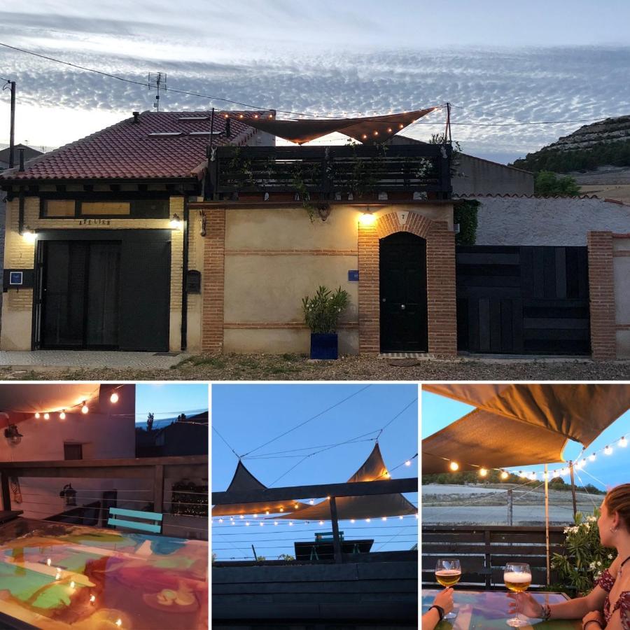 Casa Rural Atelier - Jardin Y Terraza Velliza エクステリア 写真